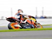 Andrea Dovizioso in action in Silverstone