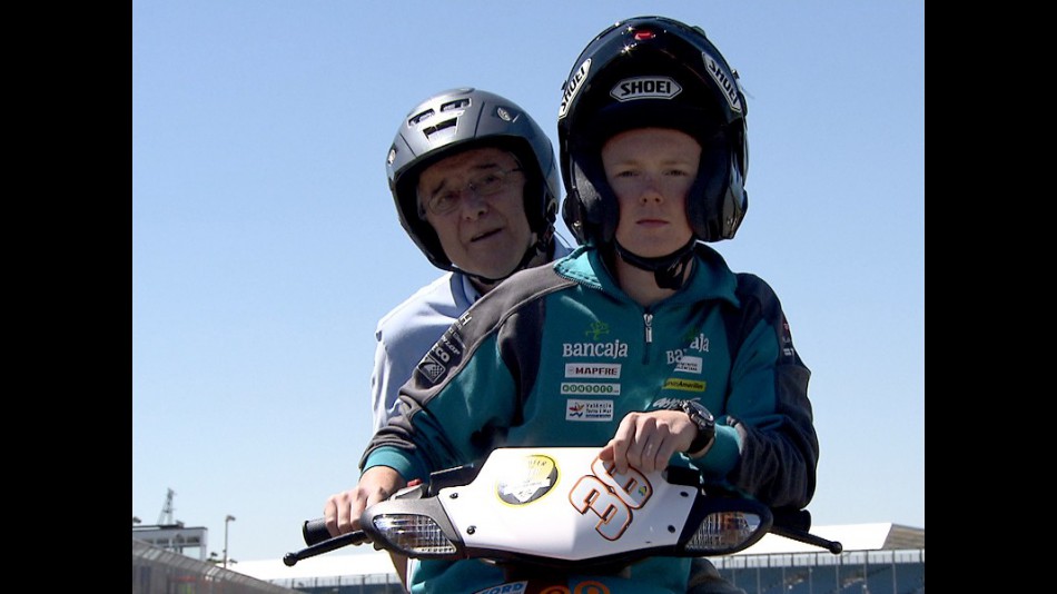 A lap track of Silverstone with Nick Harris and Bradley Smith 