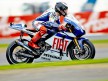Jorge Lorenzo in action in Silverstone