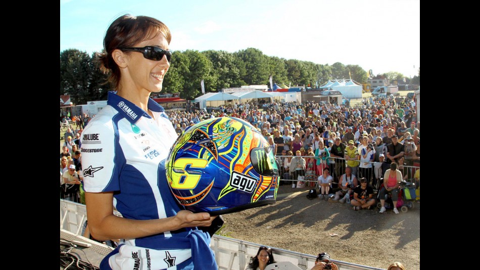 Rossi´s helmet auctioned at Day of Champions at Silverstone