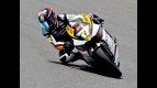 Claudio Corti in action in Silverstone
