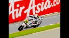 Randy de Puniet ina ction at Silverstone