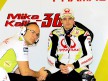 Mika Kallio in the Pramac garage