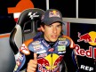 Marc Marquez in the Red Bull Ajo Motosport garage
