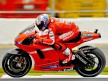 Casey Stoner in action at Silverstone