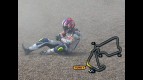 Silverstone 2010 - Moto2 - Warm Up - Action - Vladimir Leonov