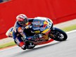 Marc Marquez ina ction at Silverstone
