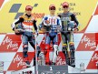 Dovizioso, Lorenzo and Spies on the podium at Silverstone