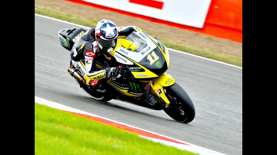 Ben Spies in action at Silverstone