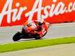 Casey Stoner in action at Silverstone