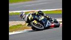 Colin Edwards in action at Silverstone