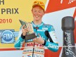 Bradley Smith on the podium at Silverstone