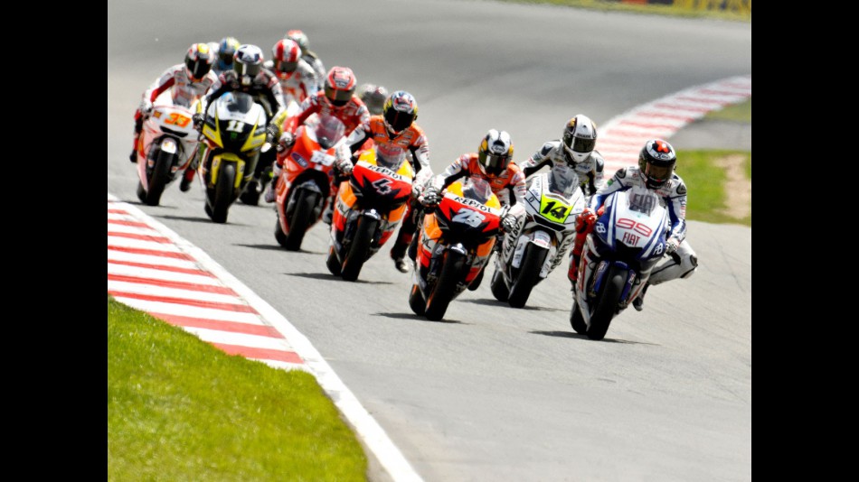 MotoGP action shot
