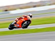 Casey Stoner in action at Silverstone