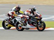 Tomizawa and Corti in action at Silverstone