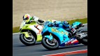 Bautista and Espargaró in action at Silverstone