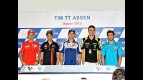 Stoner, Dovizioso, Lorenzo, Spies and Bautista at the TIM TT Assen Press Conference