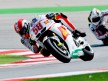 Marco Simoncelli in action at Misano