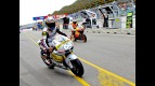 Akiyoshi and Dovizioso at the pit in Assen
