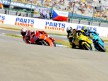 MotoGP action in Assen