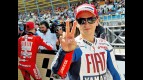 Jorge Lorenzo at the Parc Fermé after the QP in Assen