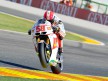 Marco Simoncelli in action in Valencia