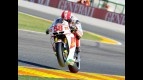 Marco Simoncelli in action in Valencia