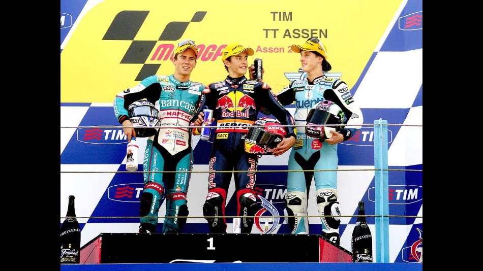 Terol, Marquez and Espargaró on the podium at Assen