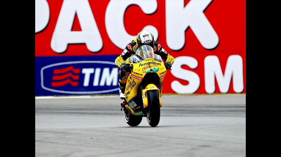 Héctor Barberá on track at Assen