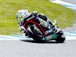 Toni Elias in action at Motegi