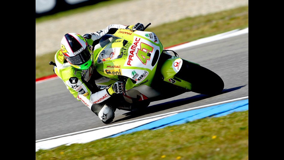 Aleix Espargaró in action in Assen