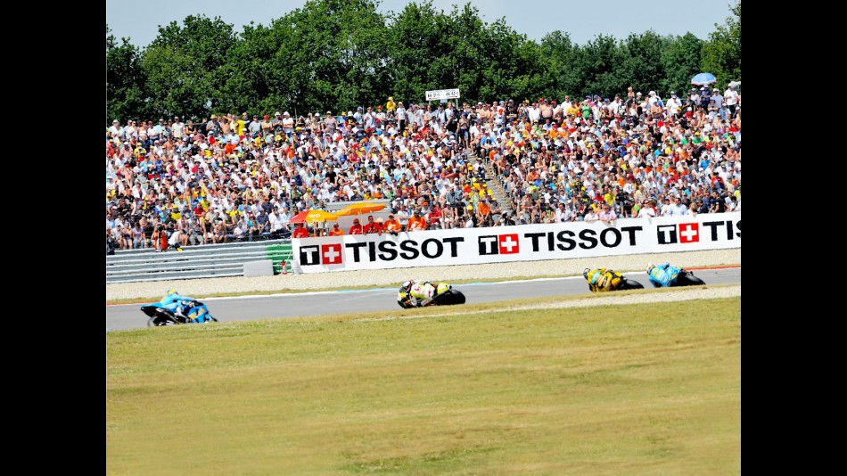 MotoGP group action in Assen