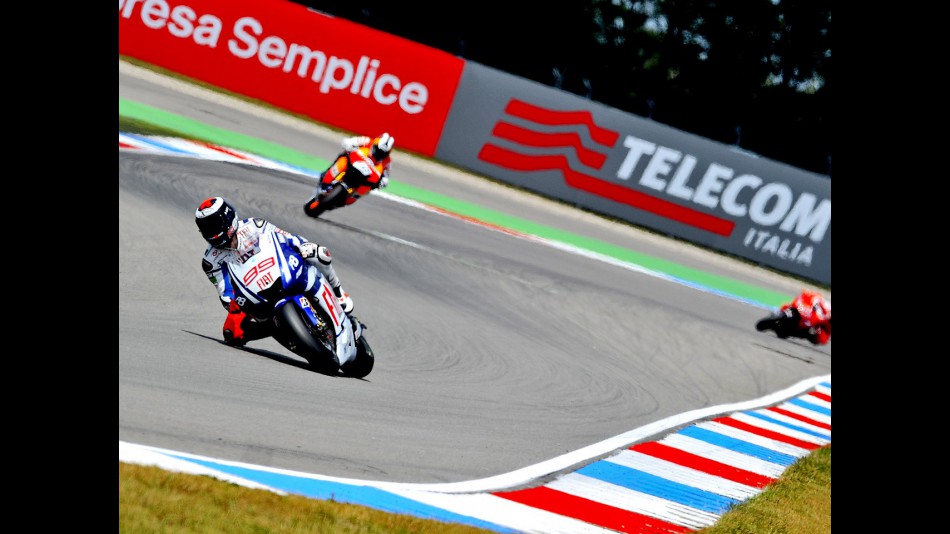 MotoGP group action in Assen