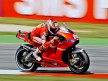 Nicky Hayden in action in Assen