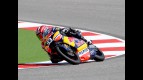 Marc Marquez in action at Misano