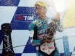 Nico Terol on the podium in Assen