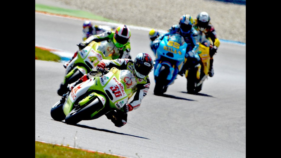 Pramac´s Kallio and Espargaró in action at Assen