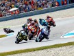 MotoGP group in action in Assen