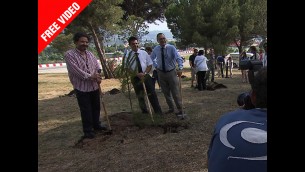 Repsol Foundation and Dorna plant trees Catalunya