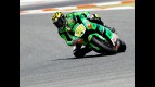 Andrea Iannone in action at the Catalunya Circuit