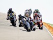 Scott Redding riding ahead of Moto2 group at Motorland Aragón