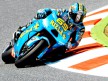 Loris Capirossi in action at the Catalunya Circuit