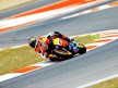 Andrea Dovizioso in action at the Catalunya Circuit