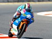 Pol Espargaró in action at the Catalunya Circuit