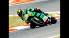 Andrea Iannone in action at the Catalunya Circuit