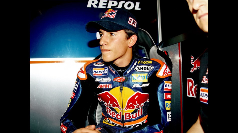 Marc Marquez in the Red Bull Ajo Motosport