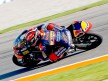 Marc Marquez in action in Valencia
