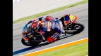 Marc Marquez in action in Valencia