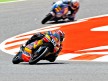 Marc Marquez in action at the Catalunya Circuit