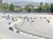 Moto2 Crash at the Catalunya Circuit